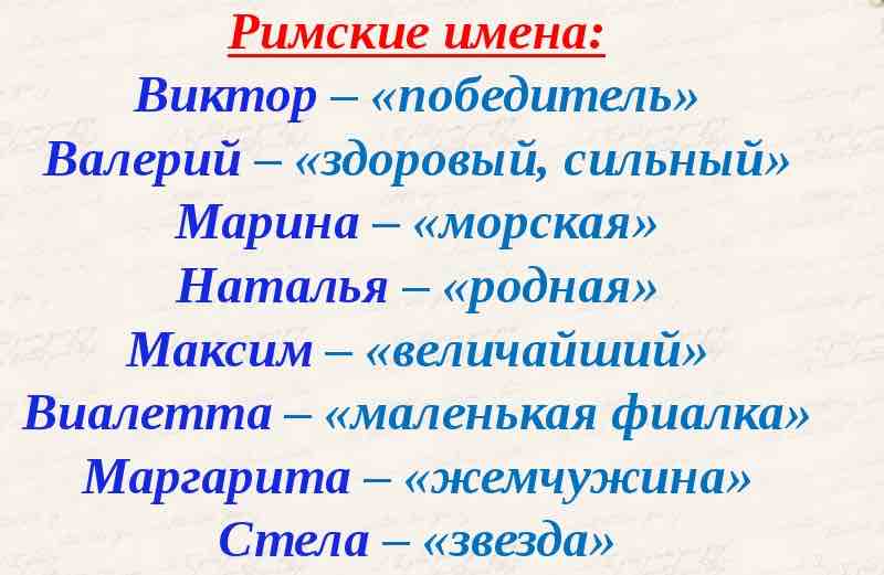 Что означает имя человека: его характеристика, какие бывают женские и мужские имена